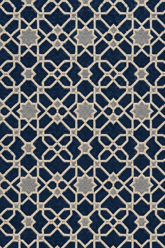 Cami halısı Girih Safir – Geometrik desen